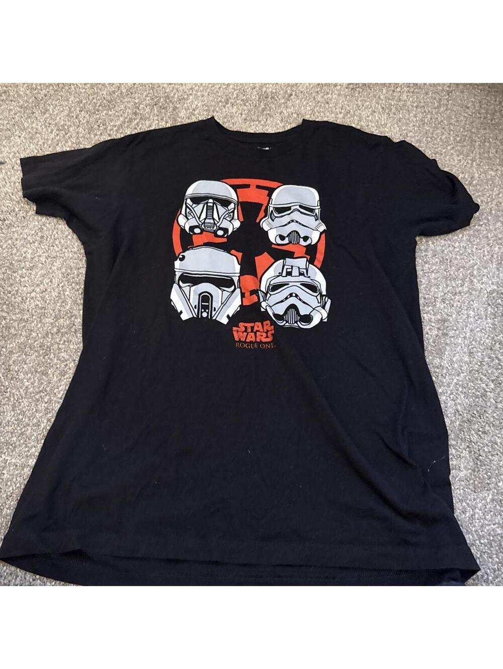 Star Wars Men's Black Tshirt